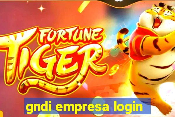 gndi empresa login